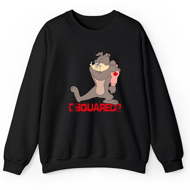 Spike Bulldog In Tom And Jerry Dsquared2 Brand Unisex Sweatshirt TAS5567