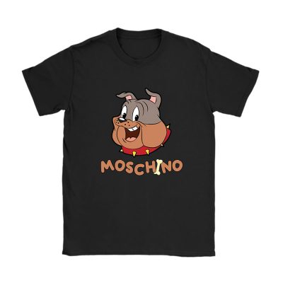 Spike Bulldog In Tom And Jerry Moschino Unisex T-Shirt TAT5569