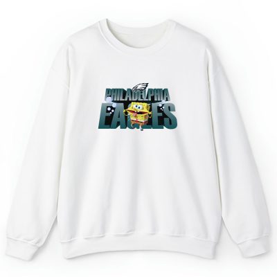 Spongebob Squarepants X Philadelphia Eagles Team X NFL X American Football Unisex Sweatshirt TAS6060