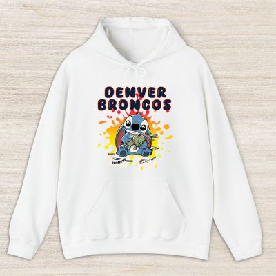 Stitch X Denver Broncos Team X NFL X American Football Unisex Hoodie TAH6065