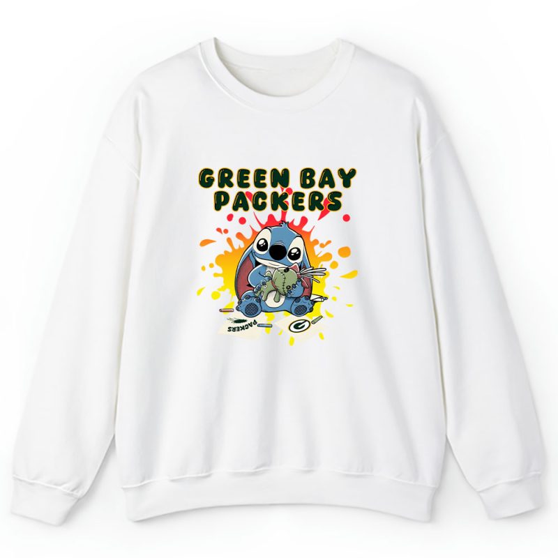 Stitch X Green Bay Packers Team X NFL X American Football Unisex Sweatshirt TAS6066