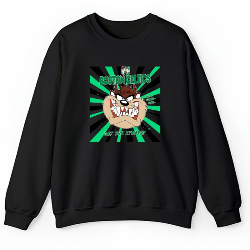 Tasmanian Devil X Boston Celtics Team X NBA X Basketball Unisex Sweatshirt TAS6074