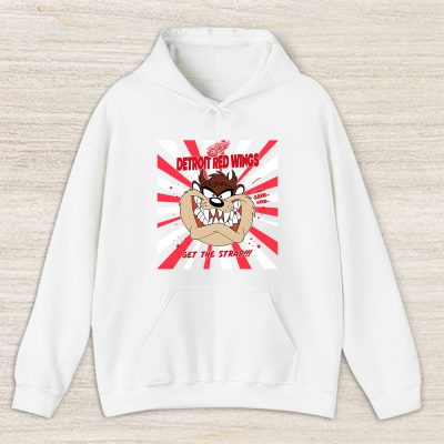 Tasmanian Devil X Detroit Red Wings Team X NHL X Hockey Fan Unisex Hoodie TAH6108