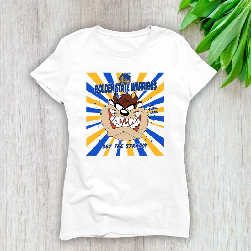 Tasmanian Devil X Golden State Warriors Team X NBA X Basketball Lady Shirt Women Tee TLT5967