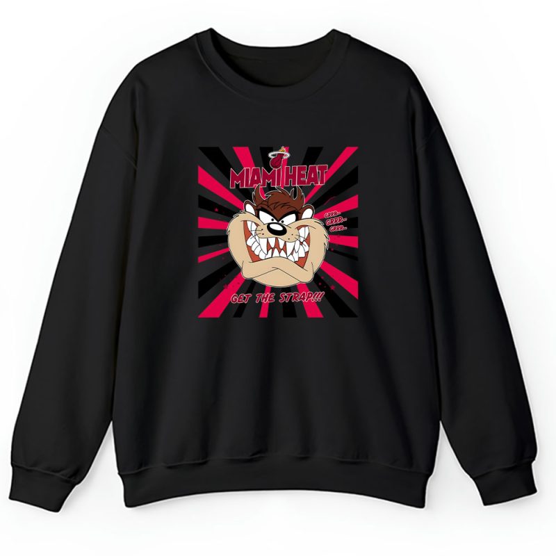 Tasmanian Devil X Miami Heat Team X NBA X Basketball Unisex Sweatshirt TAS6080