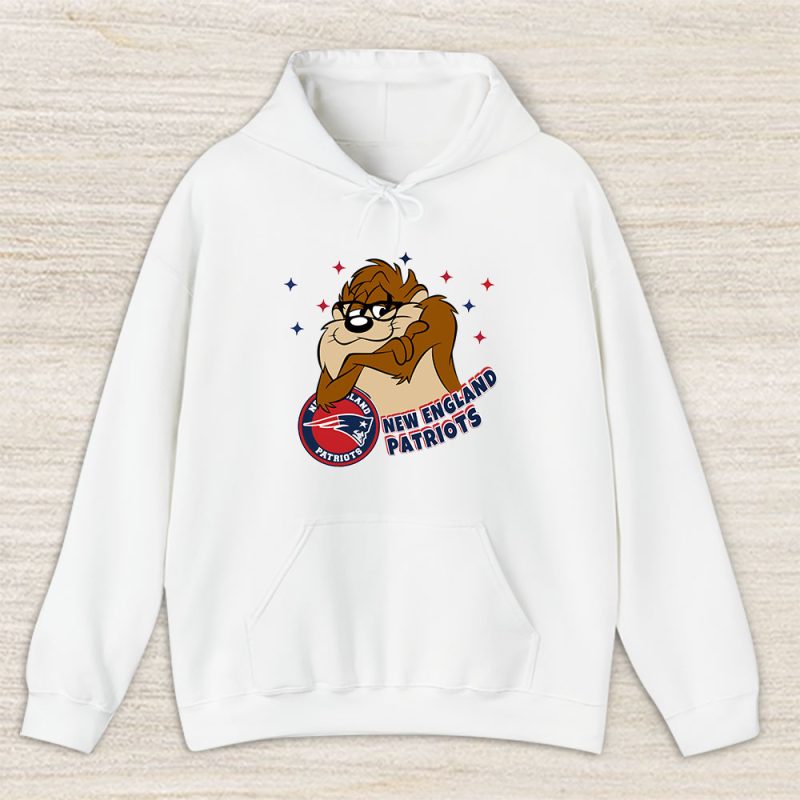 Tasmanian Devil X New England Patriots Team NFL American Football Unisex Hoodie TAH6540