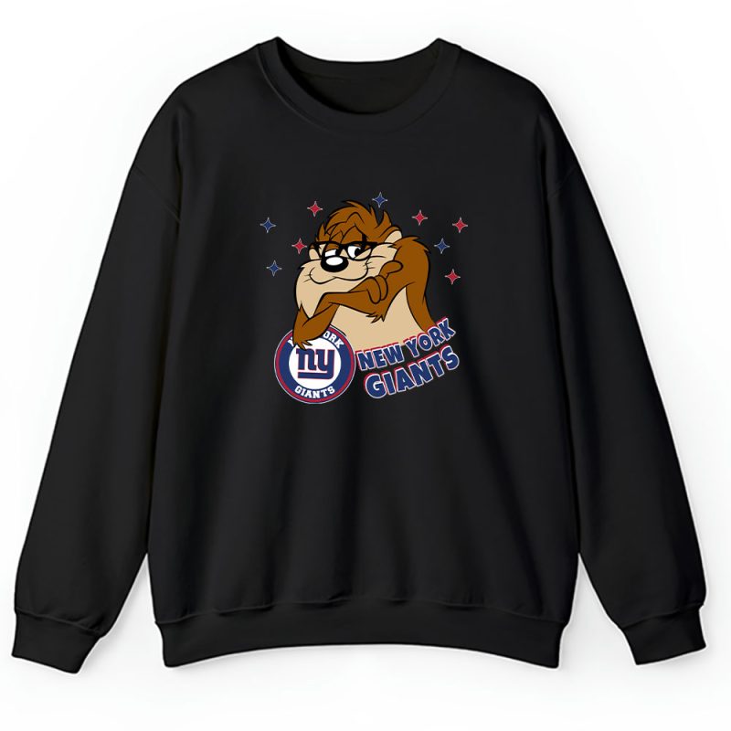 Tasmanian Devil X New York Giants Team NFL American Football Unisex Sweatshirt TAS6541