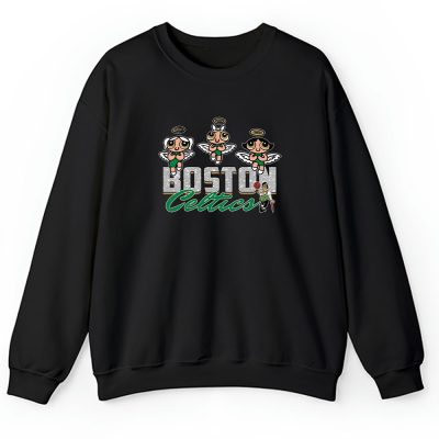 The Powerpuff Girls X Boston Celtics Team NBA Basketball Unisex Sweatshirt TAS6833