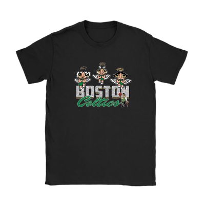 The Powerpuff Girls X Boston Celtics Team NBA Basketball Unisex T-Shirt Cotton Tee TAT6833