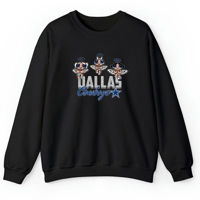 The Powerpuff Girls X Dallas Cowboys Team X NFL X American Football Unisex Sweatshirt TAS6844