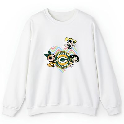 The Powerpuff Girls X Green Bay Packers Team X NFL X American Football Unisex Sweatshirt TAS6028