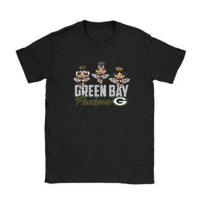 The Powerpuff Girls X Green Bay Packers Team X NFL X American Football Unisex T-Shirt Cotton Tee TAT6846