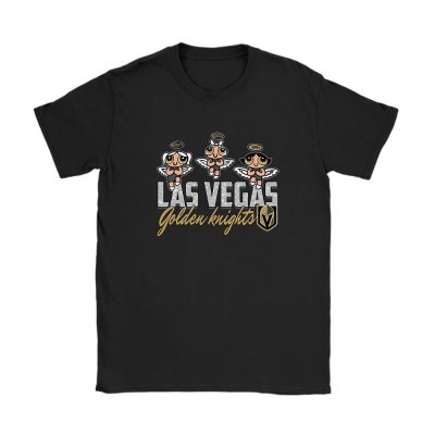 The Powerpuff Girls X Las Vegas Golden Knights Team X NHL X Hockey Fan Unisex T-Shirt Cotton Tee TAT6860
