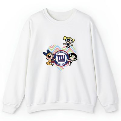 The Powerpuff Girls X New York Giants Team X NFL X American Football Unisex Sweatshirt TAS6030