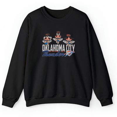 The Powerpuff Girls X Oklahoma City Thunder Team NBA Basketball Unisex Sweatshirt TAS6842