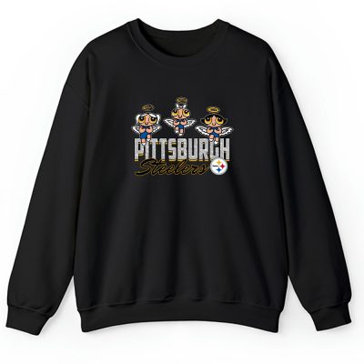 The Powerpuff Girls X Pittsburgh Steelers Team X NFL X American Football Unisex Sweatshirt TAS6850