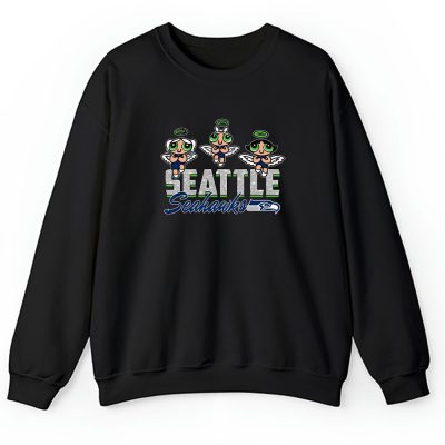 The Powerpuff Girls X Seattle Seahawks Team X NFL X American Football Unisex Sweatshirt TAS6851