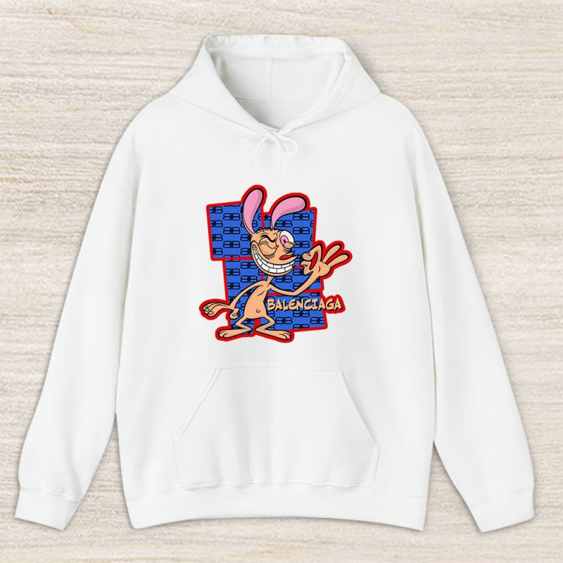 The Ren  Stimpy Show Balenciaga Unisex Hoodie TAH7428