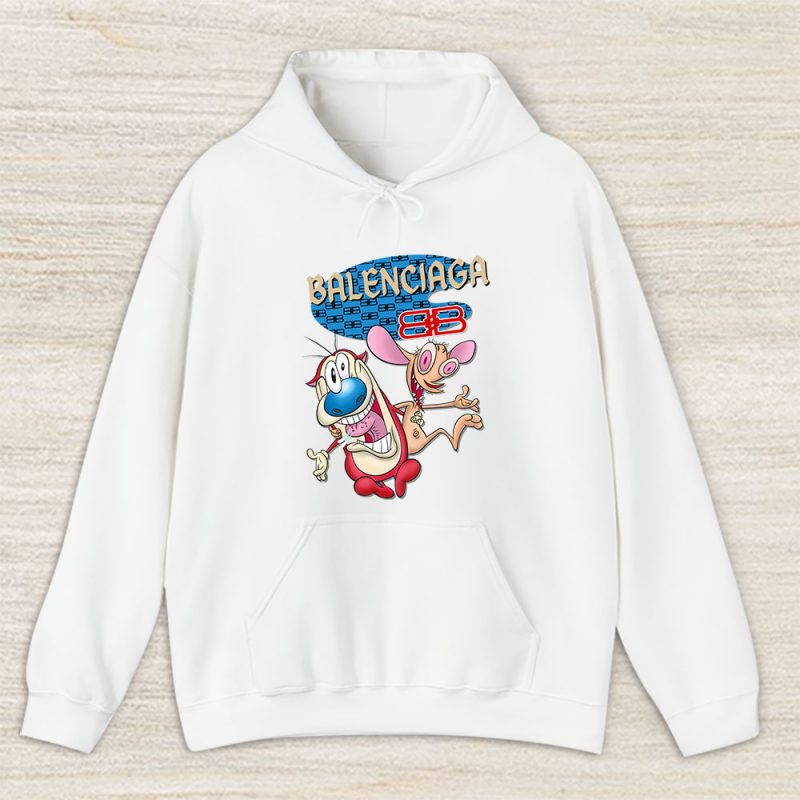 The Ren  Stimpy Show Balenciaga Unisex Hoodie TAH7430