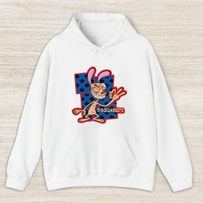 The Ren  Stimpy Show Dsquared2 Unisex Hoodie TAH7431