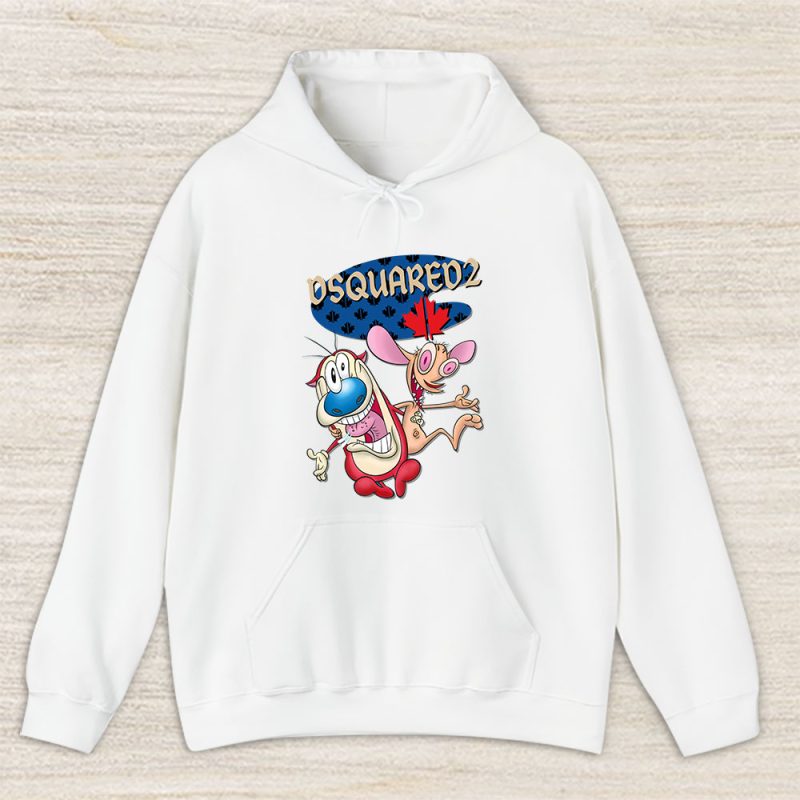 The Ren  Stimpy Show Dsquared2 Unisex Hoodie TAH7432