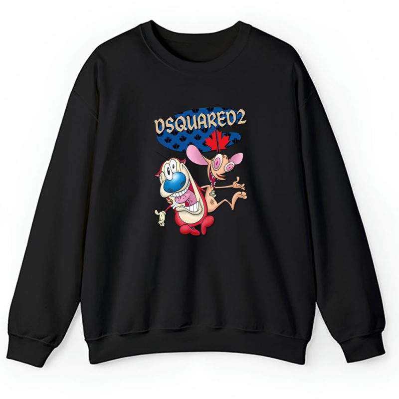 The Ren  Stimpy Show Dsquared2 Unisex Sweatshirt TAS7432