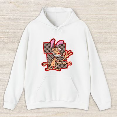 The Ren  Stimpy Show Offwhite Unisex Hoodie TAH7435