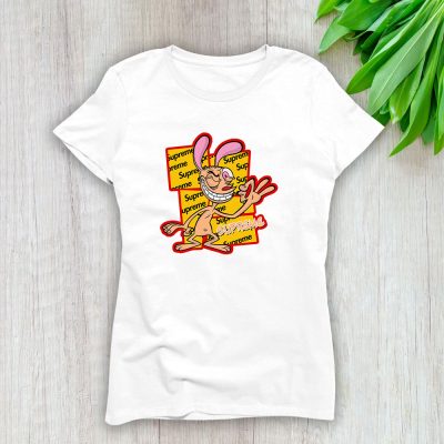 The Ren  Stimpy Show Supreme Lady T-Shirt Women Tee LTL7439