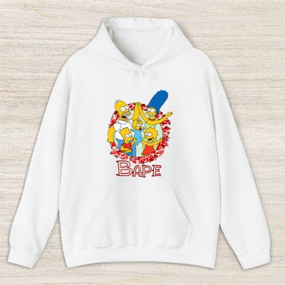 The Simpsons Bape Unisex Hoodie TAH5582