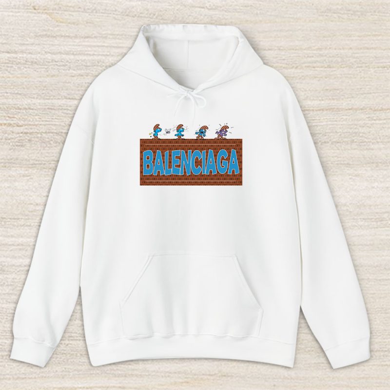 The Smurfs Balenciaga Unisex Hoodie TAH7449