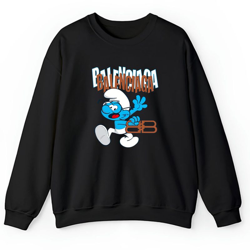 The Smurfs Balenciaga Unisex Sweatshirt TAS7444