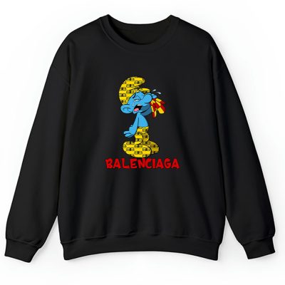 The Smurfs Balenciaga Unisex Sweatshirt TAS7455