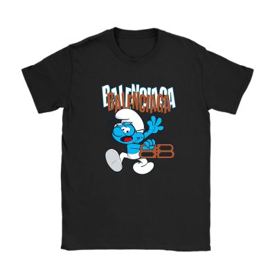 The Smurfs Balenciaga Unisex T-Shirt Cotton Tee TAT7444