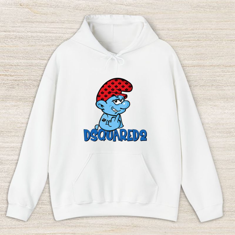 The Smurfs Dsquared2 Unisex Hoodie TAH7458