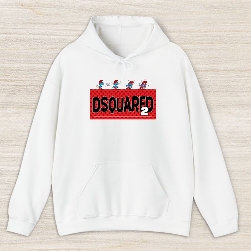 The Smurfs Dsquared2 Unisex Hoodie TAH7459