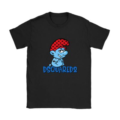 The Smurfs Dsquared2 Unisex T-Shirt Cotton Tee TAT7458