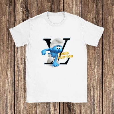 The Smurfs Louis Vuitton Brand Unisex T-Shirt Cotton Tee TAT6603