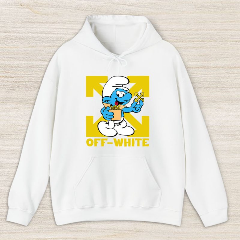 The Smurfs Offwhite Unisex Hoodie TAH7476