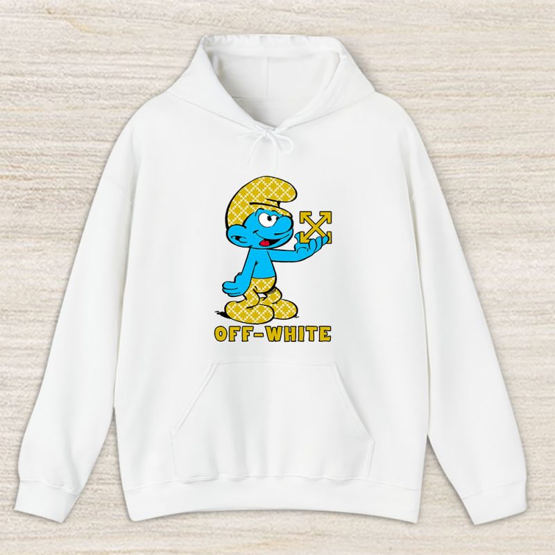 The Smurfs Offwhite Unisex Hoodie TAH7480