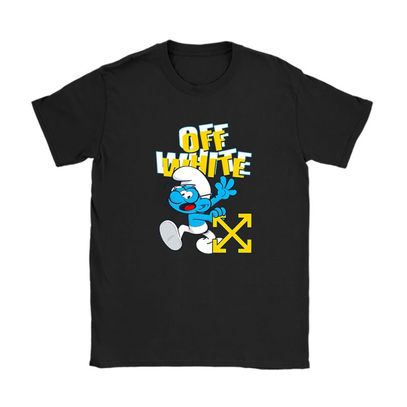 The Smurfs Offwhite Unisex T-Shirt Cotton Tee TAT7475