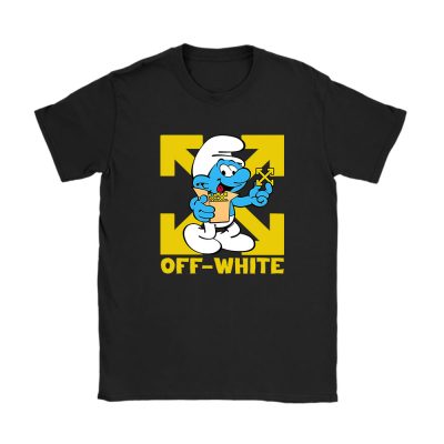 The Smurfs Offwhite Unisex T-Shirt Cotton Tee TAT7476
