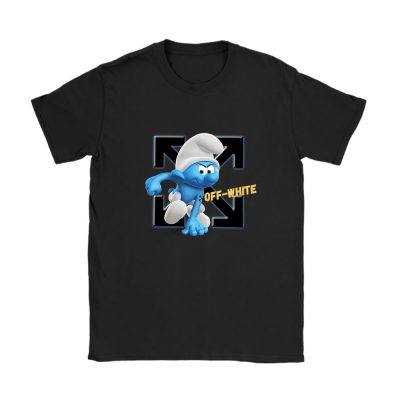 The Smurfs Offwhite Unisex T-Shirt Cotton Tee TAT7479