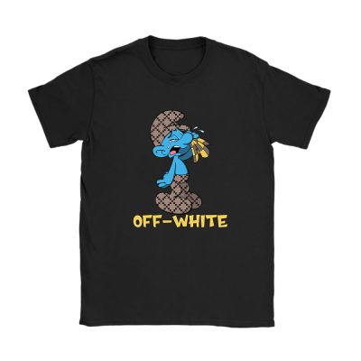 The Smurfs Offwhite Unisex T-Shirt Cotton Tee TAT7481