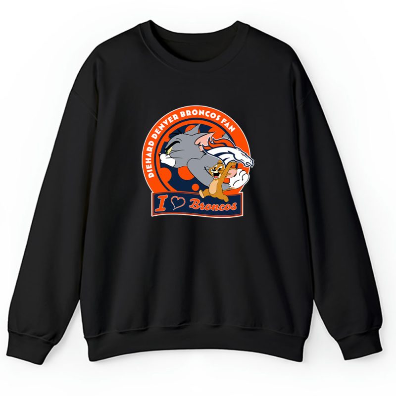 Tom And Jerry X Denver Broncos Team X NFL X American Football Unisex Sweatshirt TAS6138