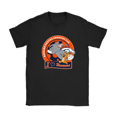 Tom And Jerry X Denver Broncos Team X NFL X American Football Unisex T-Shirt TAT6138