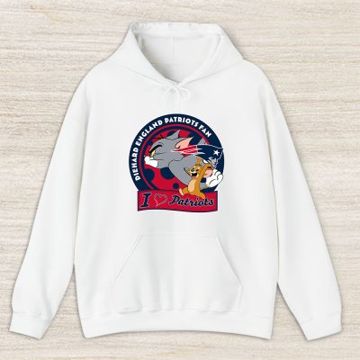Tom And Jerry X New England Patriots Team X NFL X American Football Unisex Hoodie TAH6140