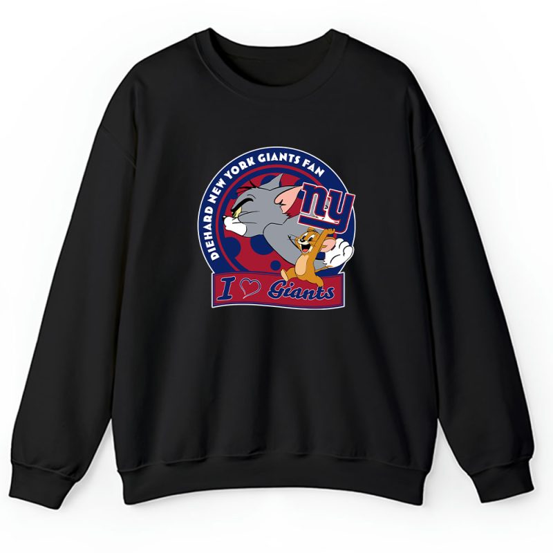 Tom And Jerry X New York Giants Team X NFL X American Football Unisex Sweatshirt TAS6141