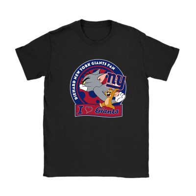 Tom And Jerry X New York Giants Team X NFL X American Football Unisex T-Shirt TAT6141