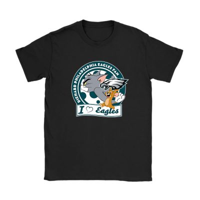 Tom And Jerry X Philadelphia Eagles Team X NFL X American Football Unisex T-Shirt TAT6142