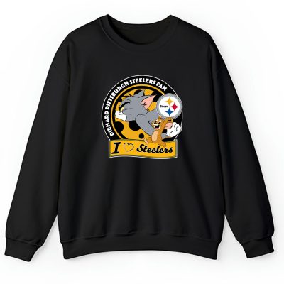 Tom And Jerry X Pittsburgh Steelers Team X NFL X American Football Unisex Sweatshirt TAS6143